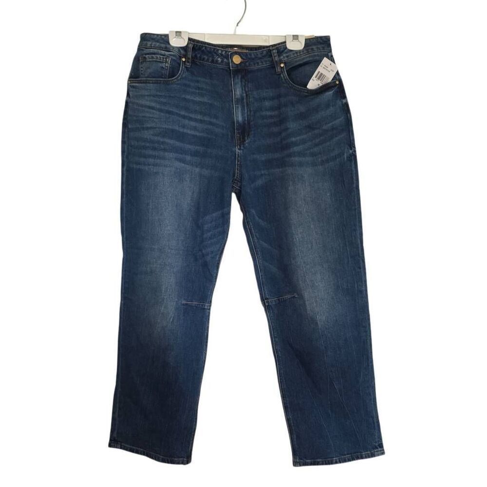 Kut From The Kloth Women’s Size 14 Blue High Rise Ashley Slouchy Barrel Jeans
